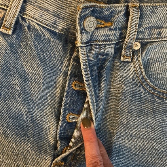 NWT Ética Stanton High-Rise Relaxed Cuff Jeans in Atwood size 30 - Picture 9 of 13